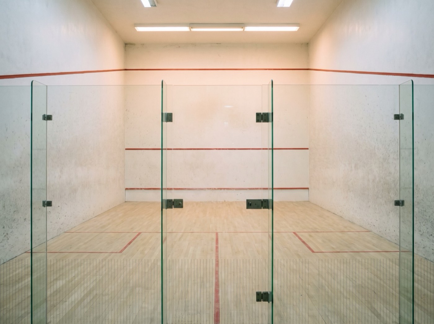 Cancha de squash del club